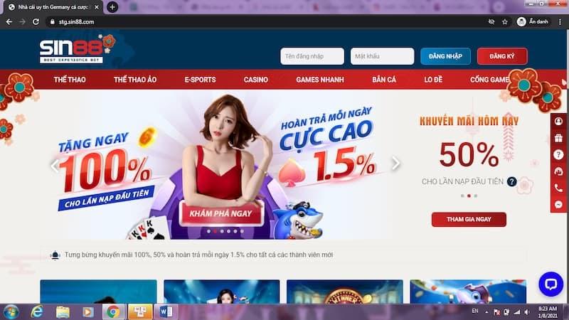 Nhà cái thường có nhiều chương trình khuyến mãi hấp dẫn